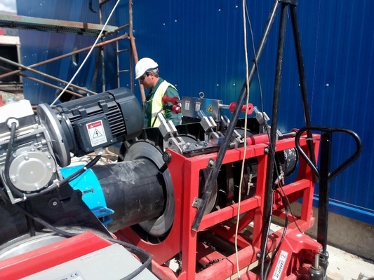 Сварщик сплавливания батта для сваривая HDPE пускает размер по трубам 800MM