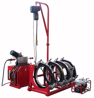 Сварочный аппарат 380V сплавливания батта HDPE гидравлический 630MM