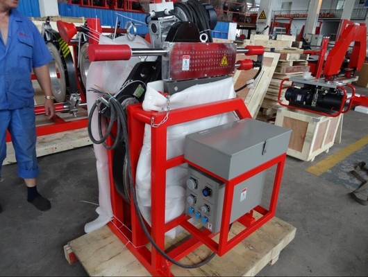 Сварочный аппарат 380V сплавливания батта HDPE гидравлический 630MM
