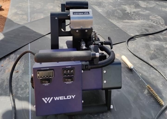 Машина запечатывания шва сварки Weldy WGW300 Geomembrane с 1750W 0,5 -3.0MM