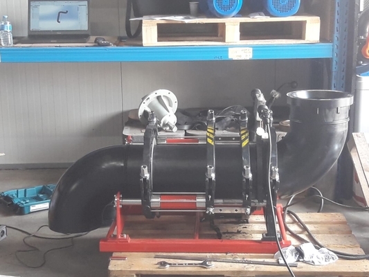 гидравлический подгонянный сварочный аппарат сплавливания батта 0-6.3mpa красный/