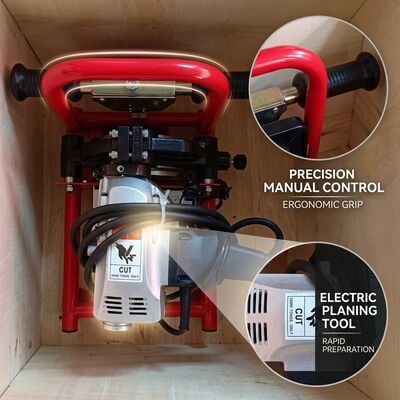 110V 60HZ HDPE Manual Butt Welder CE Certified Professional Grade