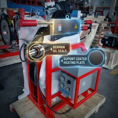 630-1200mm HDPE Butt Fusion Welder | DVS2207 Hydraulic Machine