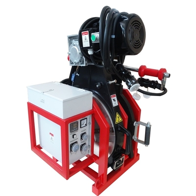 18" сварщик сплавливания трубы сварочного аппарата 415V сплавливания батта HDPE 60HZ поли