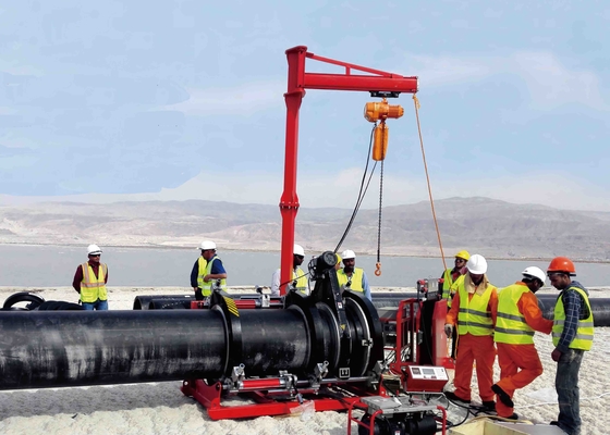 380V 36" машина 1360KG Thermofusion HDPE IPS Semi автоматическая